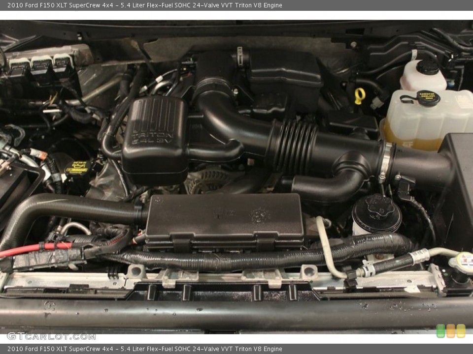 5.4 Liter Flex-Fuel SOHC 24-Valve VVT Triton V8 Engine for the 2010 Ford F150 #59791117