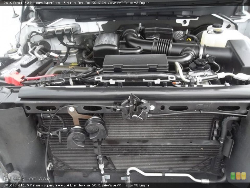 5.4 Liter Flex-Fuel SOHC 24-Valve VVT Triton V8 Engine for the 2010 Ford F150 #59793998