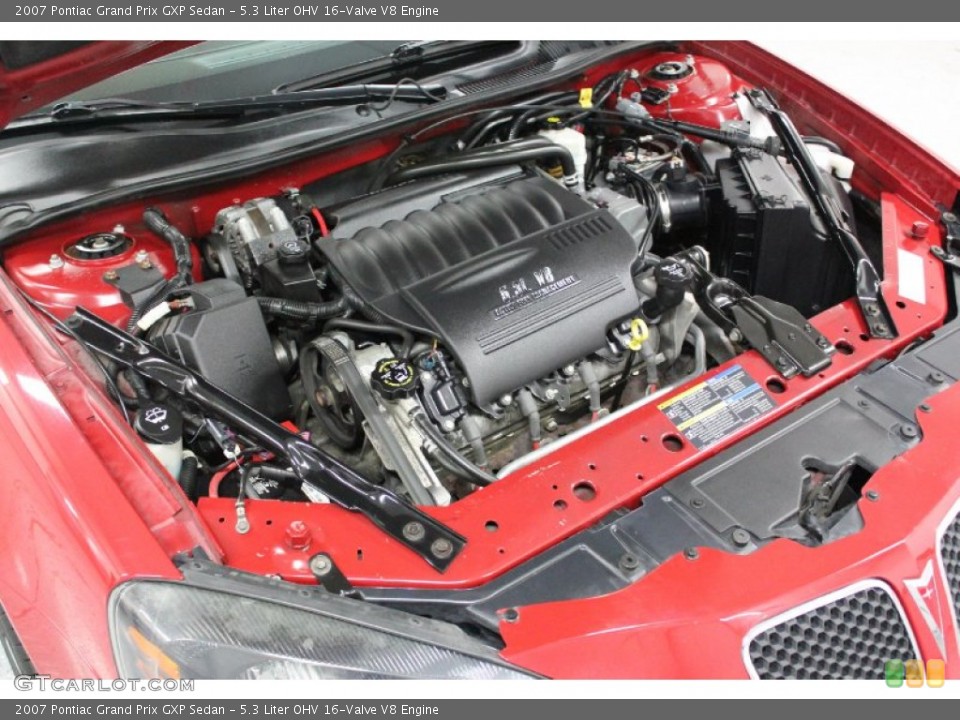 5.3 Liter OHV 16-Valve V8 Engine for the 2007 Pontiac Grand Prix #59794403