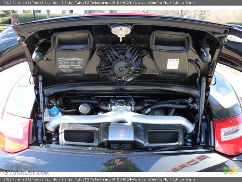3.8 Liter Twin VTG Turbocharged DFI DOHC 24-Valve VarioCam Plus Flat 6 Cylinder Engine for the 2012 Porsche 911 #59799852