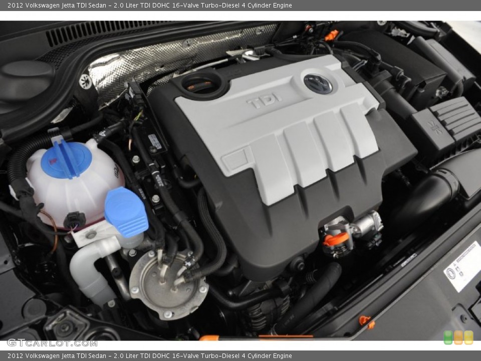 2.0 Liter TDI DOHC 16-Valve Turbo-Diesel 4 Cylinder Engine for the 2012 Volkswagen Jetta #59804357