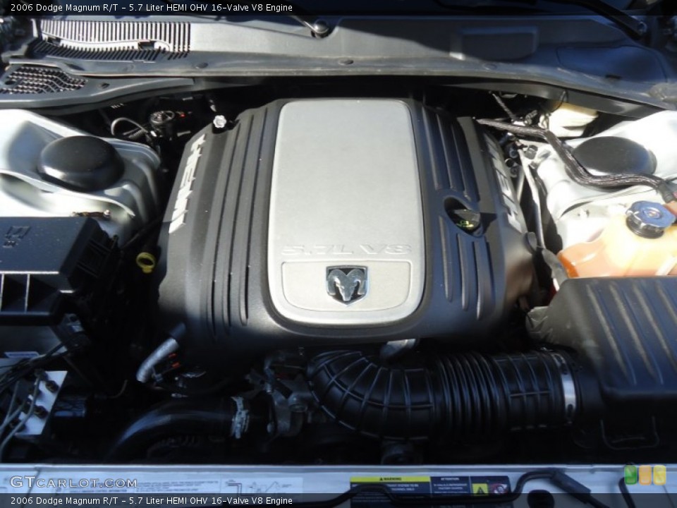 5.7 Liter HEMI OHV 16-Valve V8 Engine for the 2006 Dodge Magnum #59811915