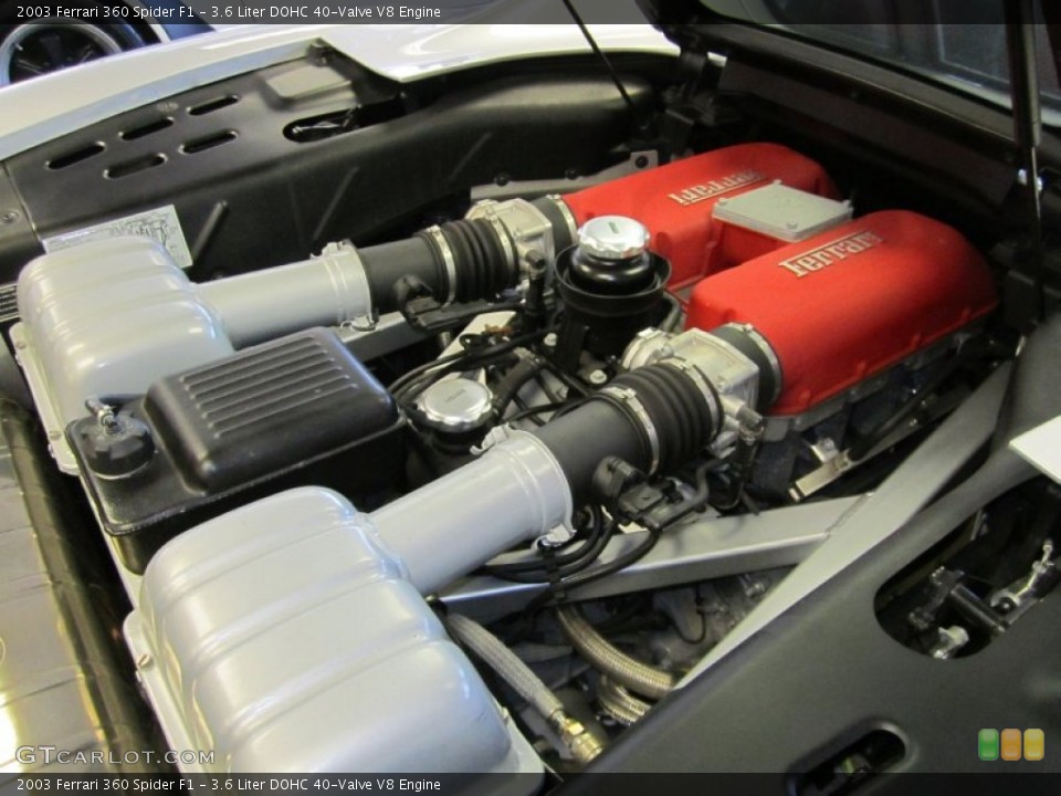 3.6 Liter DOHC 40-Valve V8 Engine for the 2003 Ferrari 360 #59813643