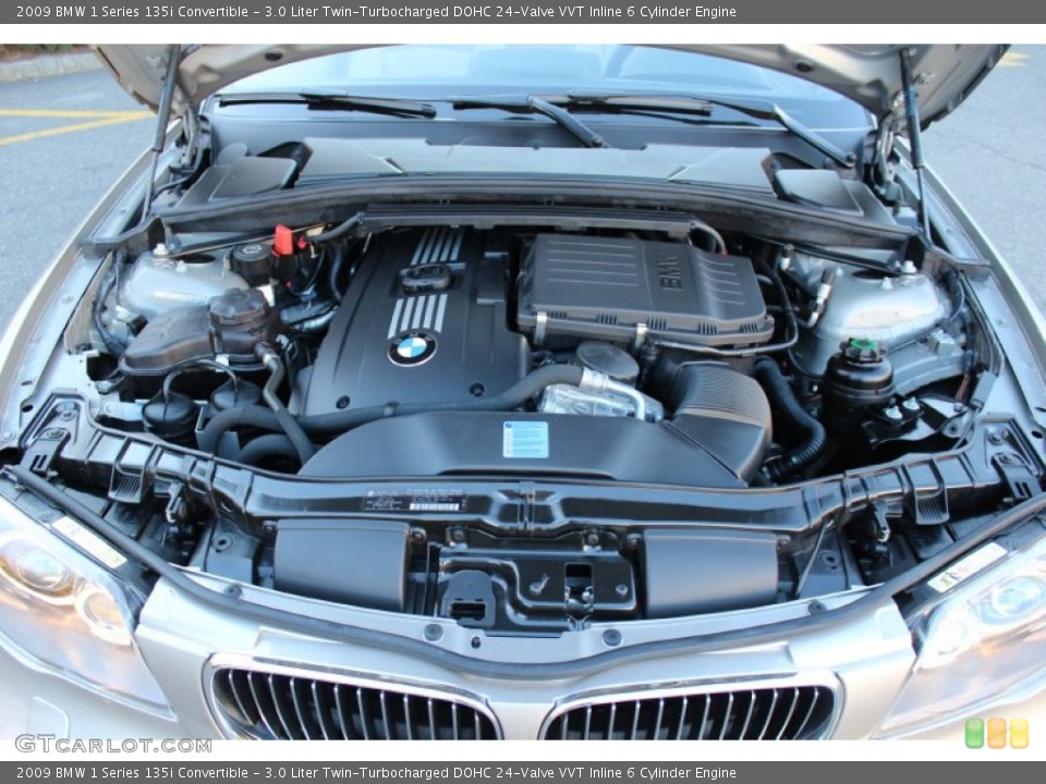 3.0 Liter Twin-Turbocharged DOHC 24-Valve VVT Inline 6 Cylinder Engine for the 2009 BMW 1 Series #59817647