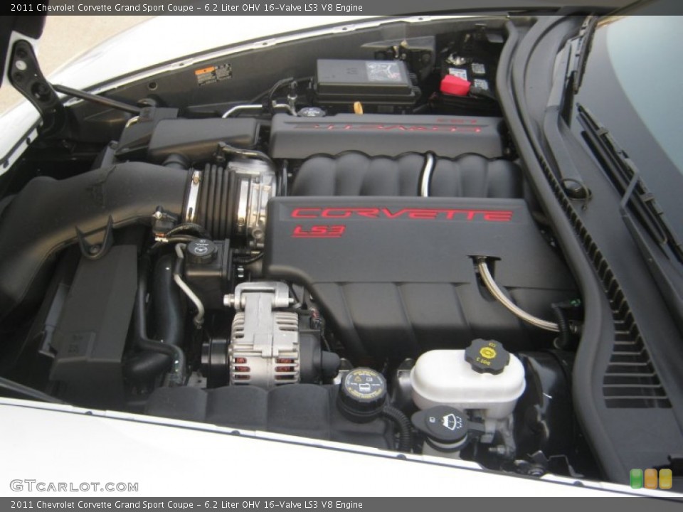 6.2 Liter OHV 16-Valve LS3 V8 Engine for the 2011 Chevrolet Corvette #59817779