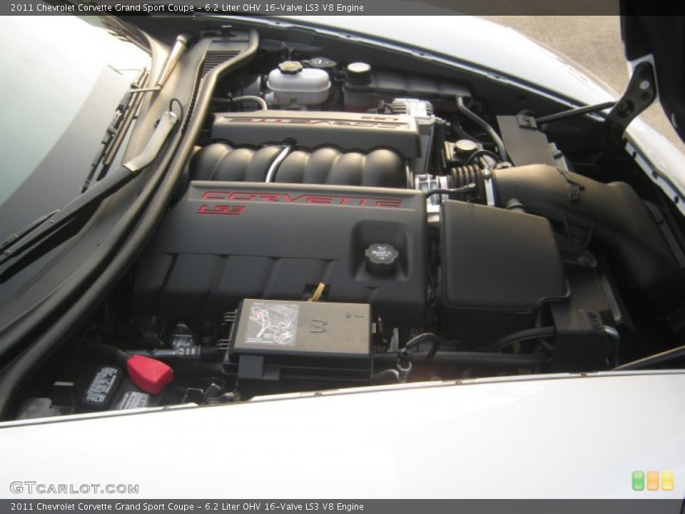 6.2 Liter OHV 16-Valve LS3 V8 Engine for the 2011 Chevrolet Corvette #59817789