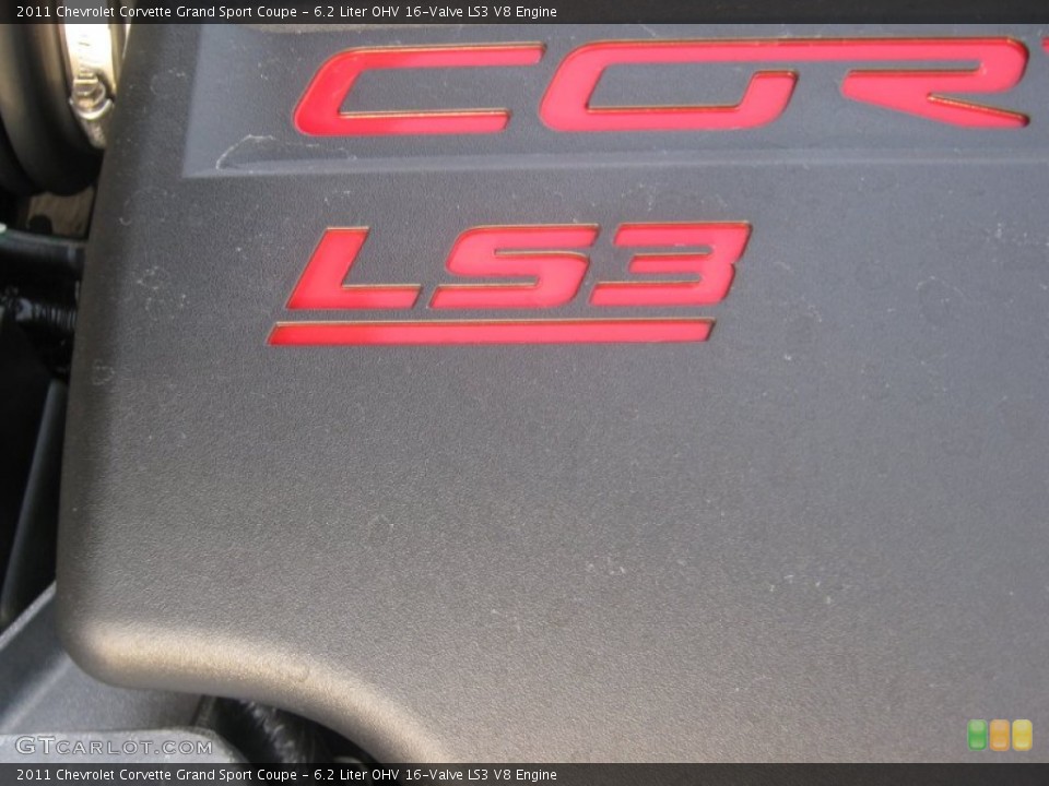 6.2 Liter OHV 16-Valve LS3 V8 Engine for the 2011 Chevrolet Corvette #59817799