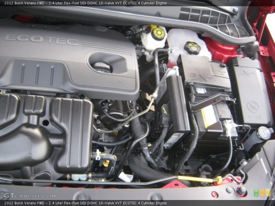 2.4 Liter Flex-Fuel SIDI DOHC 16-Valve VVT ECOTEC 4 Cylinder Engine for the 2012 Buick Verano #59818253