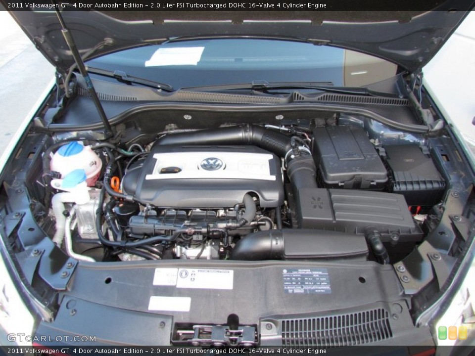 2.0 Liter FSI Turbocharged DOHC 16-Valve 4 Cylinder Engine for the 2011 Volkswagen GTI #59818715