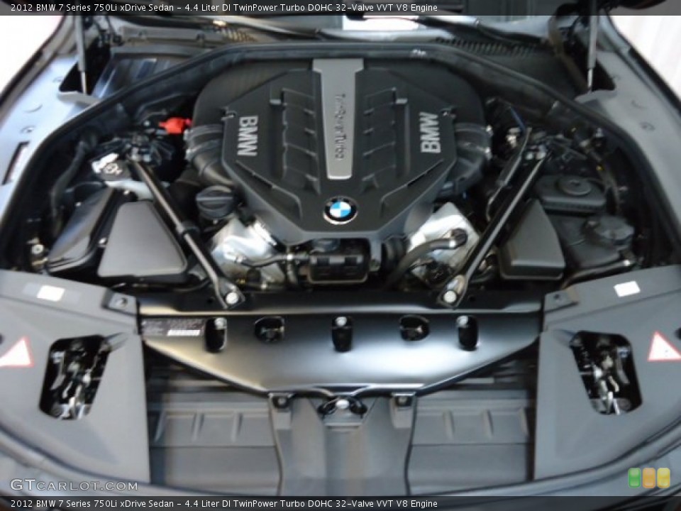 4.4 Liter DI TwinPower Turbo DOHC 32-Valve VVT V8 Engine for the 2012 BMW 7 Series #59820089
