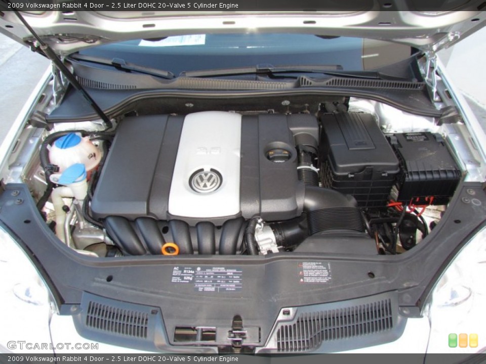 2.5 Liter DOHC 20-Valve 5 Cylinder Engine for the 2009 Volkswagen Rabbit #59820164