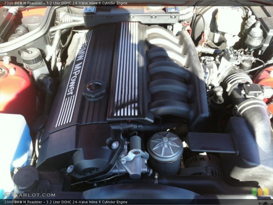3.2 Liter DOHC 24-Valve Inline 6 Cylinder 2000 BMW M Engine