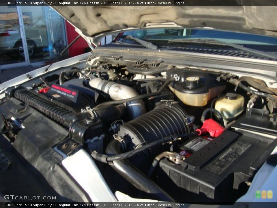 6.0 Liter OHV 32-Valve Turbo-Diesel V8 Engine for the 2003 Ford F550 Super Duty #59825789