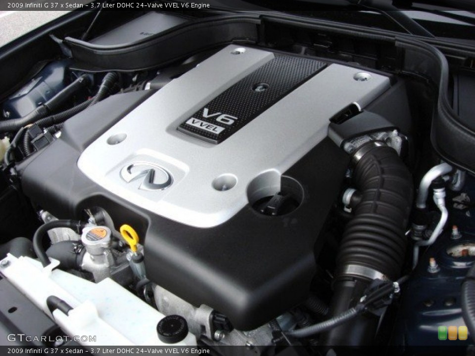 3.7 Liter DOHC 24-Valve VVEL V6 Engine for the 2009 Infiniti G #59827331