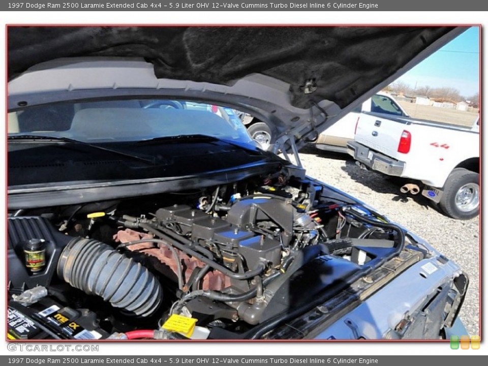 5.9 Liter OHV 12-Valve Cummins Turbo Diesel Inline 6 Cylinder Engine for the 1997 Dodge Ram 2500 #59828413
