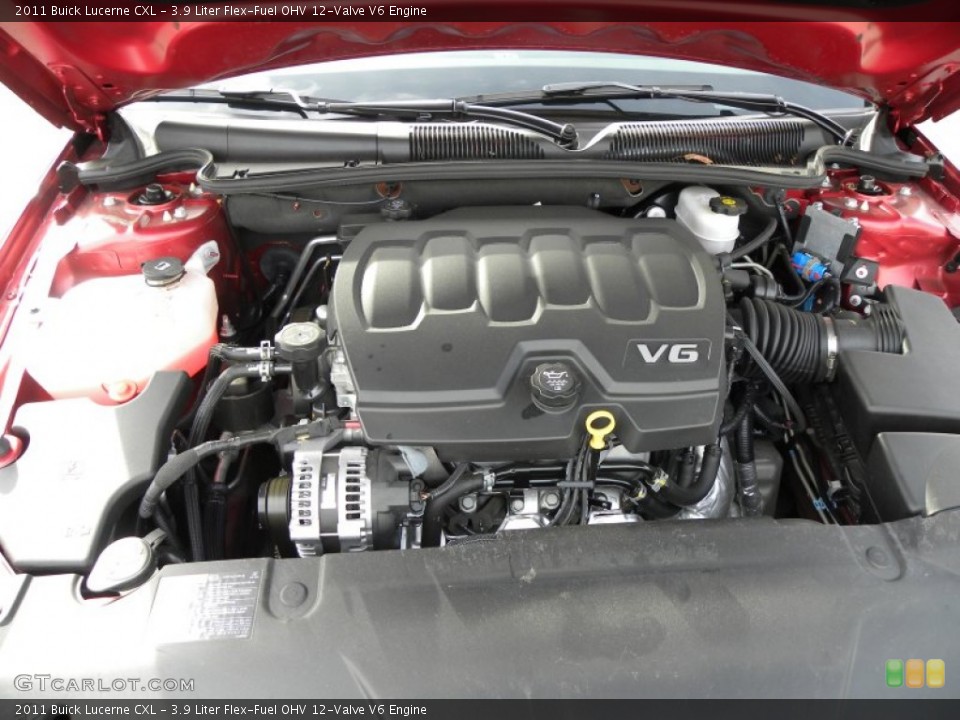 3.9 Liter Flex-Fuel OHV 12-Valve V6 Engine for the 2011 Buick Lucerne #59830137