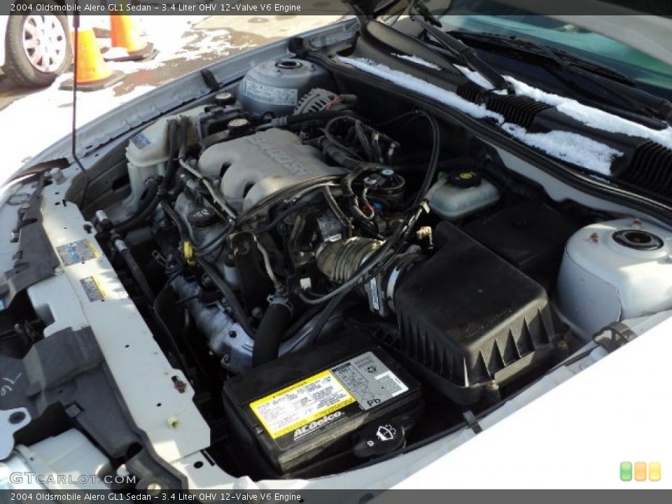 3.4 Liter OHV 12-Valve V6 Engine for the 2004 Oldsmobile Alero #59837655