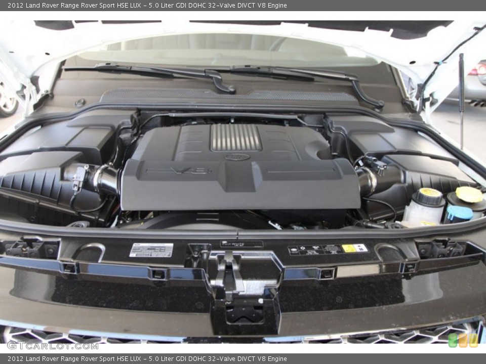 5.0 Liter GDI DOHC 32-Valve DIVCT V8 Engine for the 2012 Land Rover Range Rover Sport #59837829