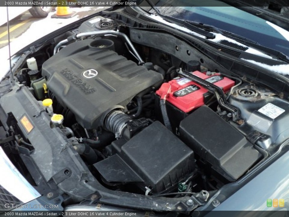 2.3 Liter DOHC 16 Valve 4 Cylinder 2003 Mazda MAZDA6 Engine
