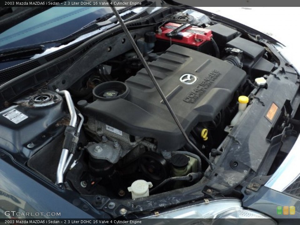 2.3 Liter DOHC 16 Valve 4 Cylinder Engine for the 2003 Mazda MAZDA6 #59840655
