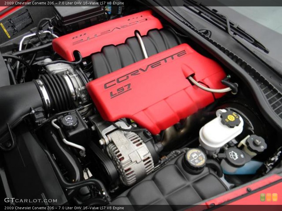 7.0 Liter OHV 16-Valve LS7 V8 Engine for the 2009 Chevrolet Corvette #59842254