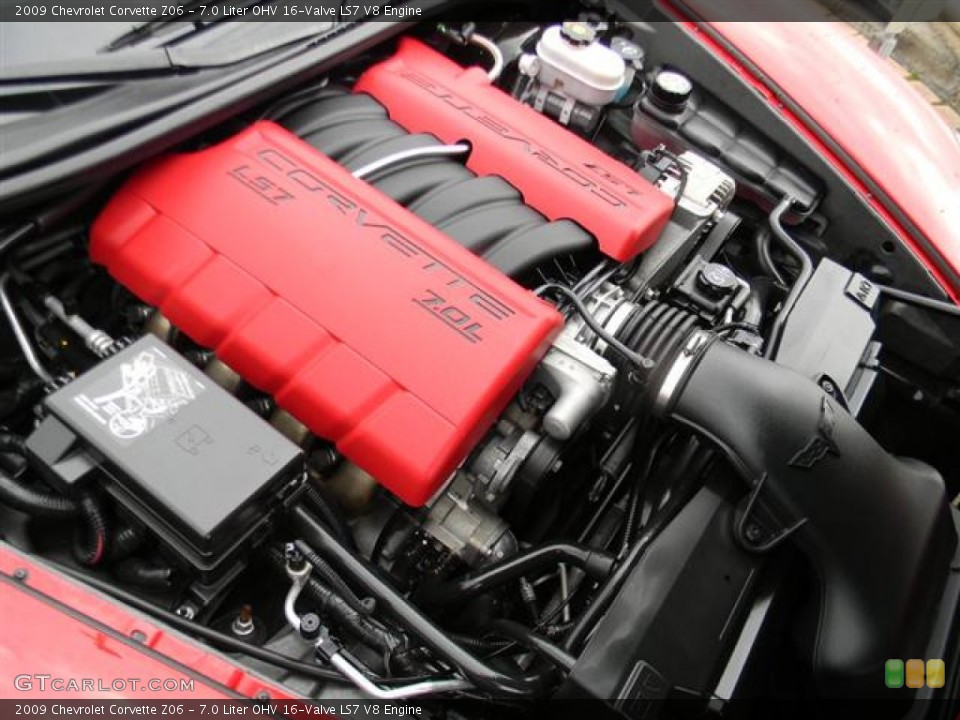 7.0 Liter OHV 16-Valve LS7 V8 Engine for the 2009 Chevrolet Corvette #59842263