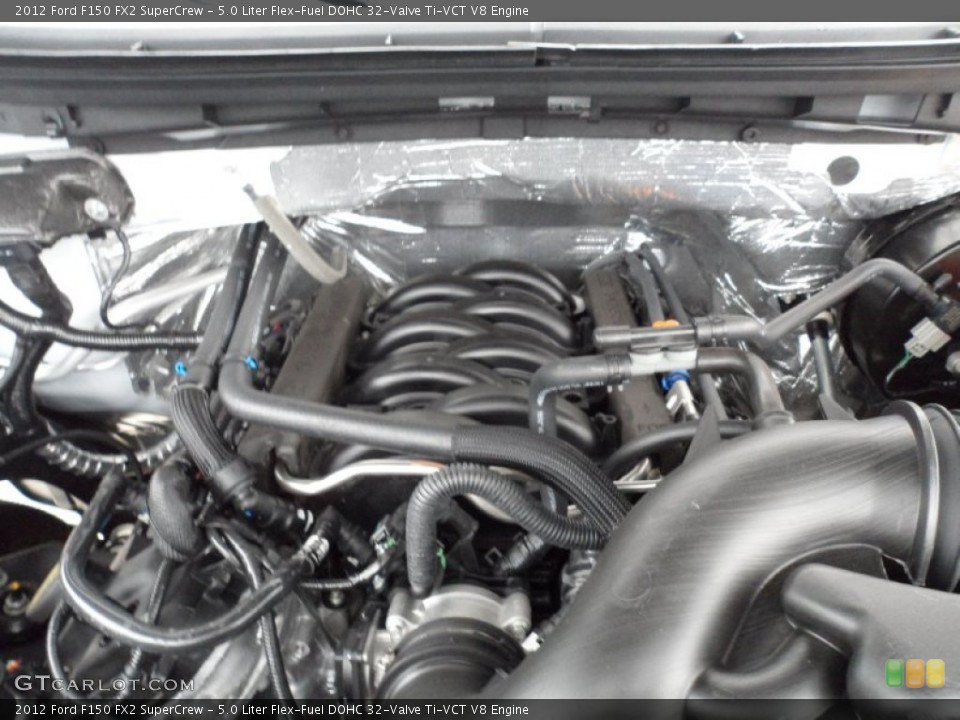5.0 Liter Flex-Fuel DOHC 32-Valve Ti-VCT V8 Engine for the 2012 Ford F150 #59846869