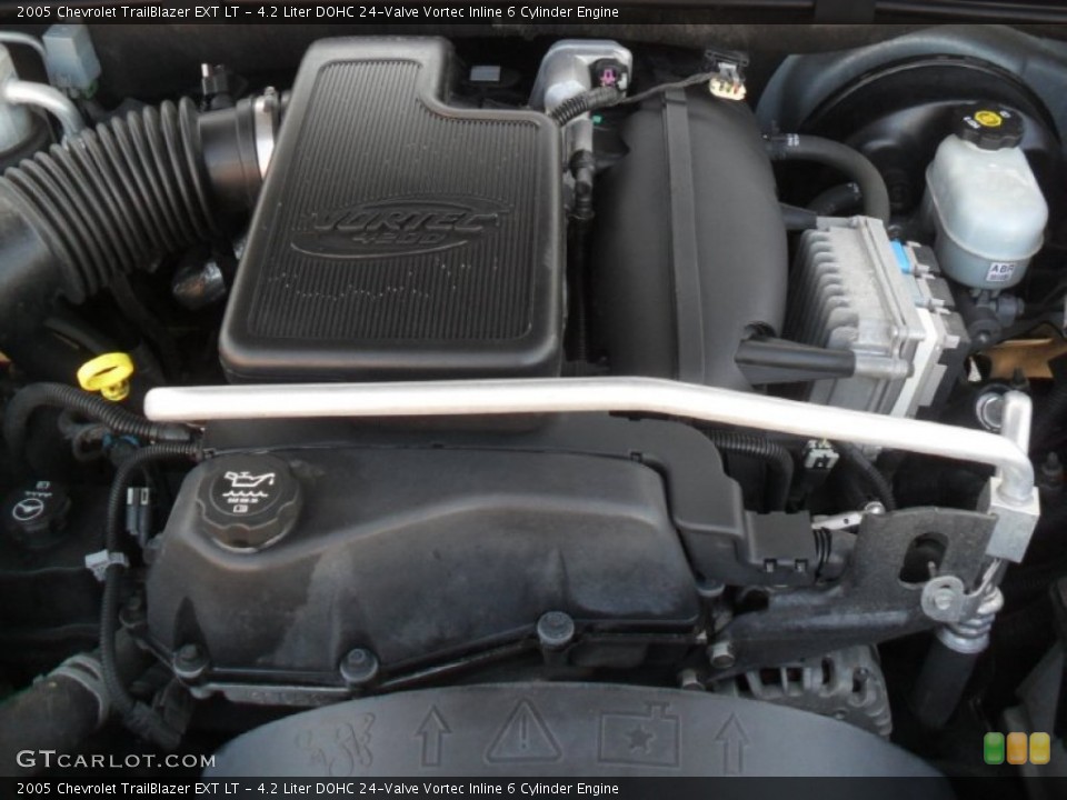 4.2 Liter DOHC 24-Valve Vortec Inline 6 Cylinder Engine for the 2005 Chevrolet TrailBlazer #59848060