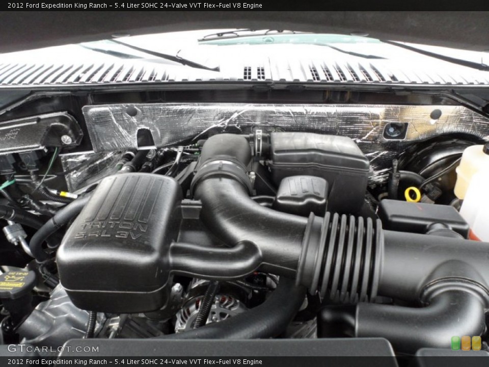 5.4 Liter SOHC 24-Valve VVT Flex-Fuel V8 Engine for the 2012 Ford Expedition #59849353