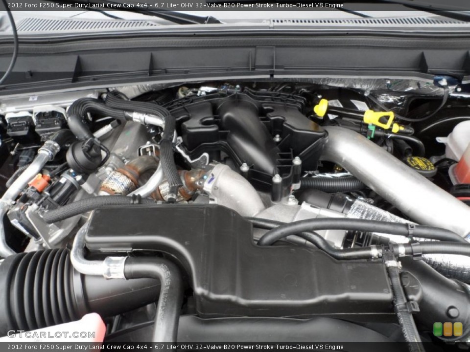 6.7 Liter OHV 32-Valve B20 Power Stroke Turbo-Diesel V8 Engine for the 2012 Ford F250 Super Duty #59850103