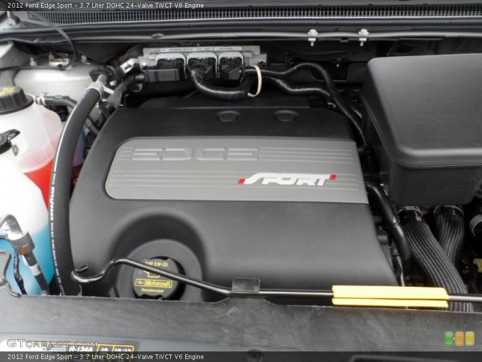 3.7 Liter DOHC 24-Valve TiVCT V6 Engine for the 2012 Ford Edge #59850549