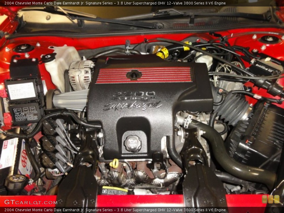 3.8 Liter Supercharged OHV 12-Valve 3800 Series II V6 Engine for the 2004 Chevrolet Monte Carlo #59851756