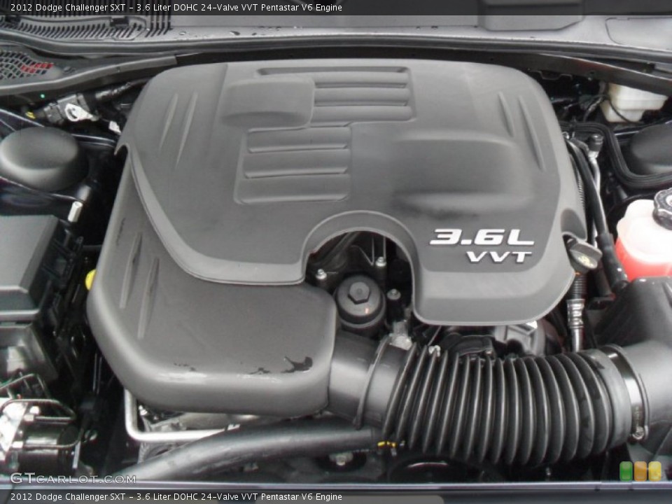 3.6 Liter DOHC 24-Valve VVT Pentastar V6 Engine for the 2012 Dodge Challenger #59852362