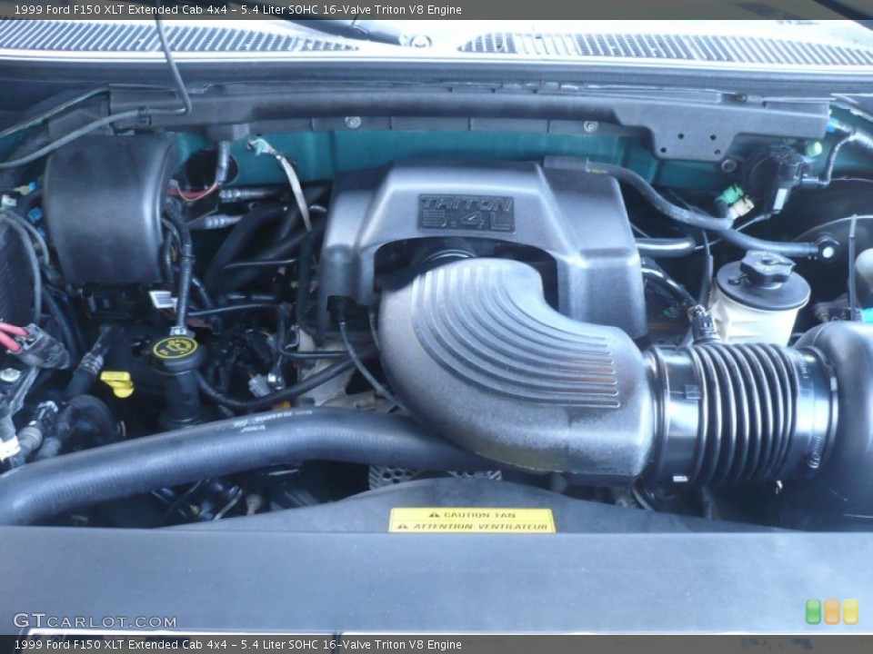 5.4 Liter SOHC 16-Valve Triton V8 Engine for the 1999 Ford F150 #59861913