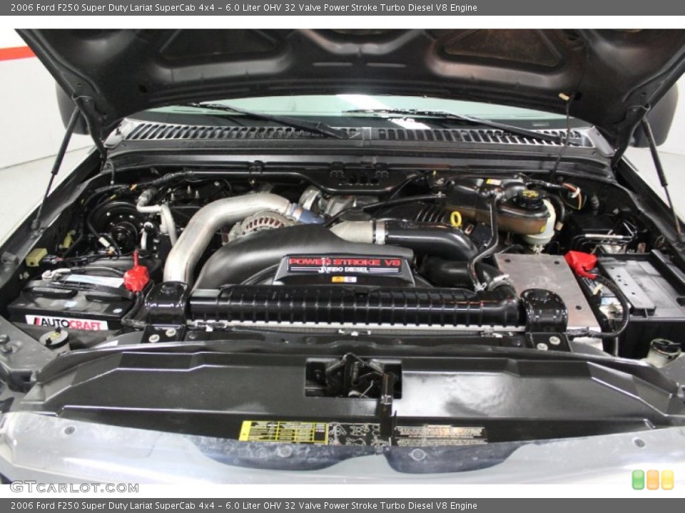 6.0 Liter OHV 32 Valve Power Stroke Turbo Diesel V8 Engine for the 2006 Ford F250 Super Duty #59862128