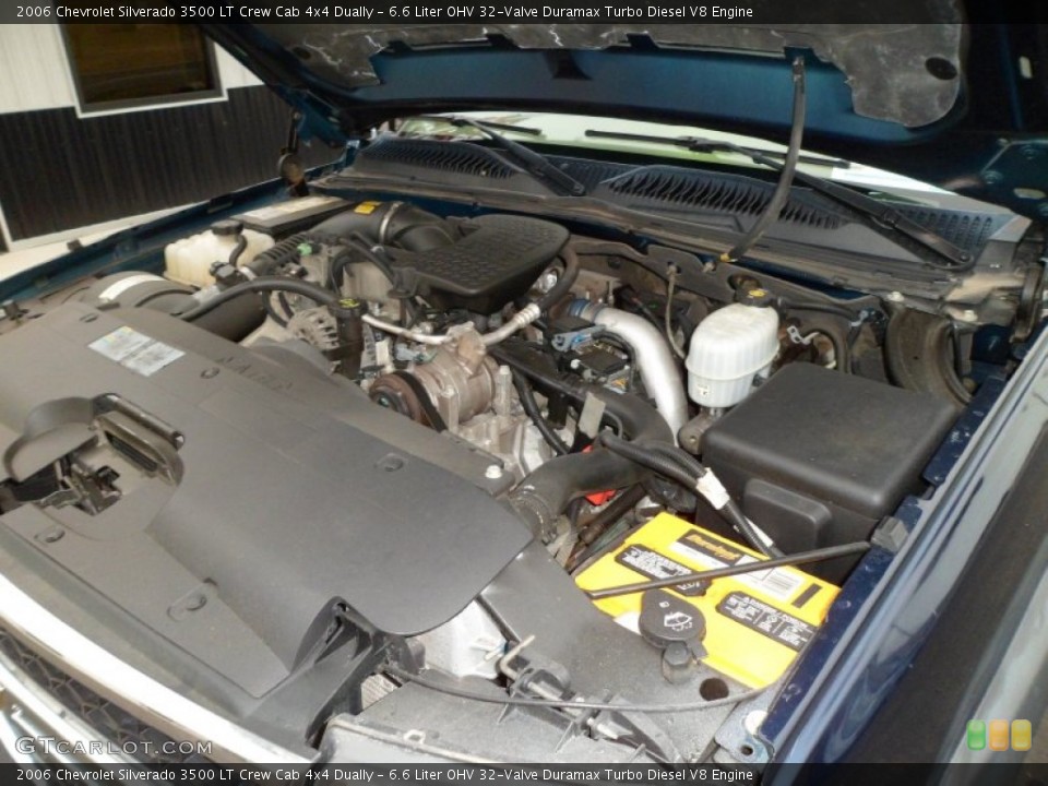 6.6 Liter OHV 32-Valve Duramax Turbo Diesel V8 Engine for the 2006 Chevrolet Silverado 3500 #59863275