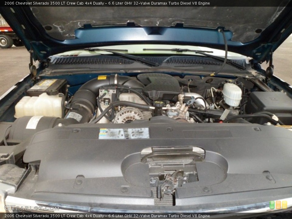 6.6 Liter OHV 32-Valve Duramax Turbo Diesel V8 Engine for the 2006 Chevrolet Silverado 3500 #59863284
