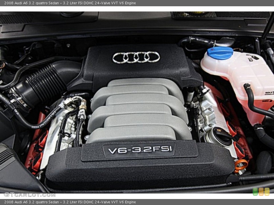 3.2 Liter FSI DOHC 24-Valve VVT V6 Engine for the 2008 Audi A6 #59866590