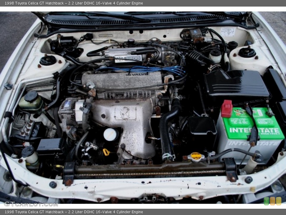 2.2 Liter DOHC 16-Valve 4 Cylinder Engine for the 1998 Toyota Celica #59866758