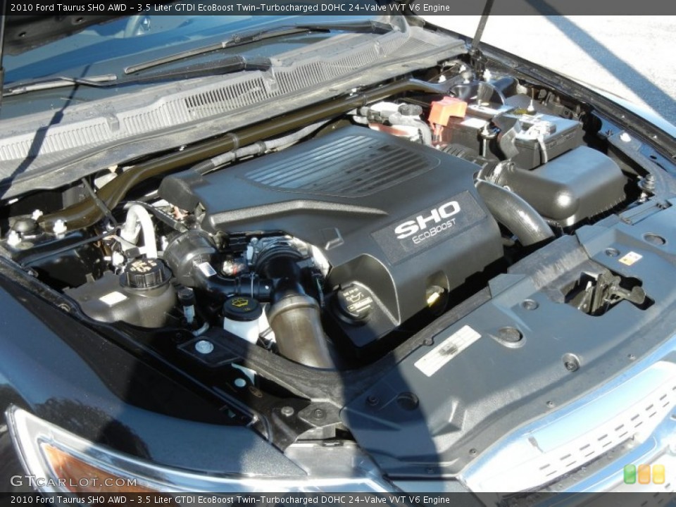 3.5 Liter GTDI EcoBoost Twin-Turbocharged DOHC 24-Valve VVT V6 Engine for the 2010 Ford Taurus #59868111