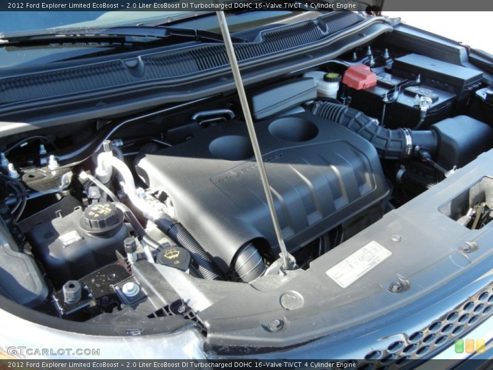 2.0 Liter EcoBoost DI Turbocharged DOHC 16-Valve TiVCT 4 Cylinder Engine for the 2012 Ford Explorer #59869771