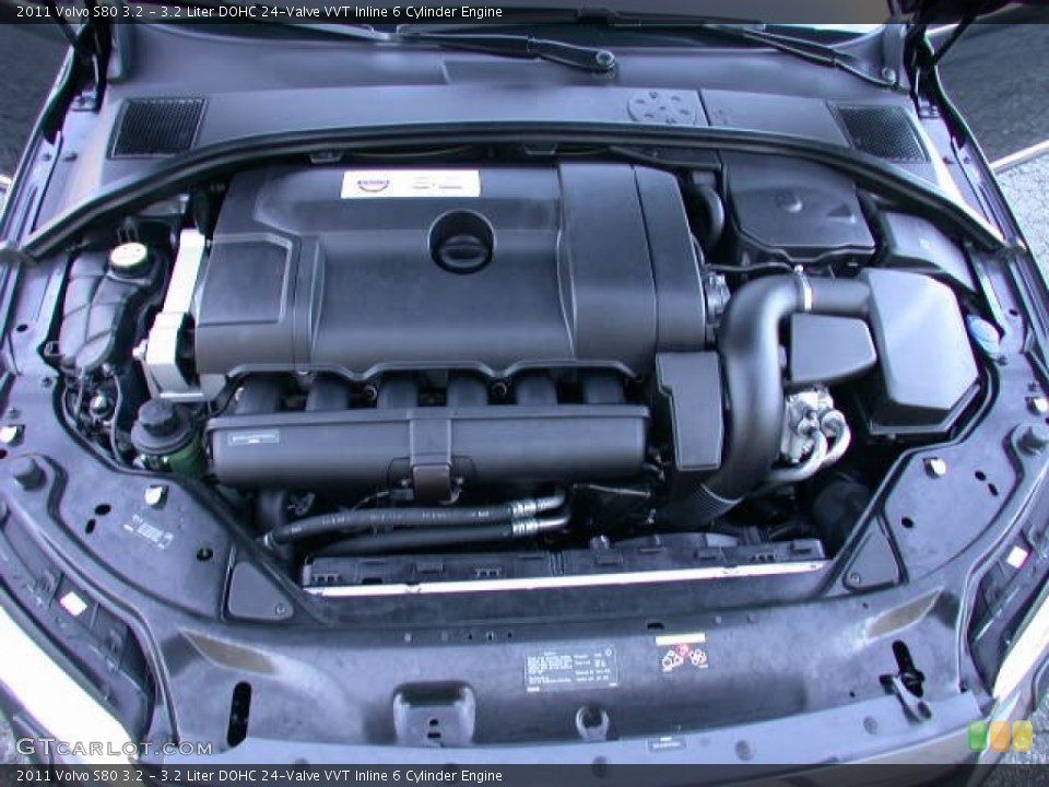 3.2 Liter DOHC 24-Valve VVT Inline 6 Cylinder Engine for the 2011 Volvo S80 #59869813