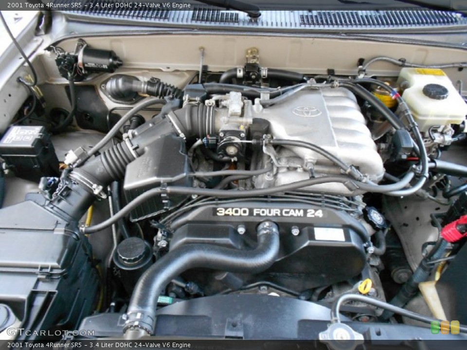 3.4 Liter DOHC 24-Valve V6 Engine for the 2001 Toyota 4Runner #59870197