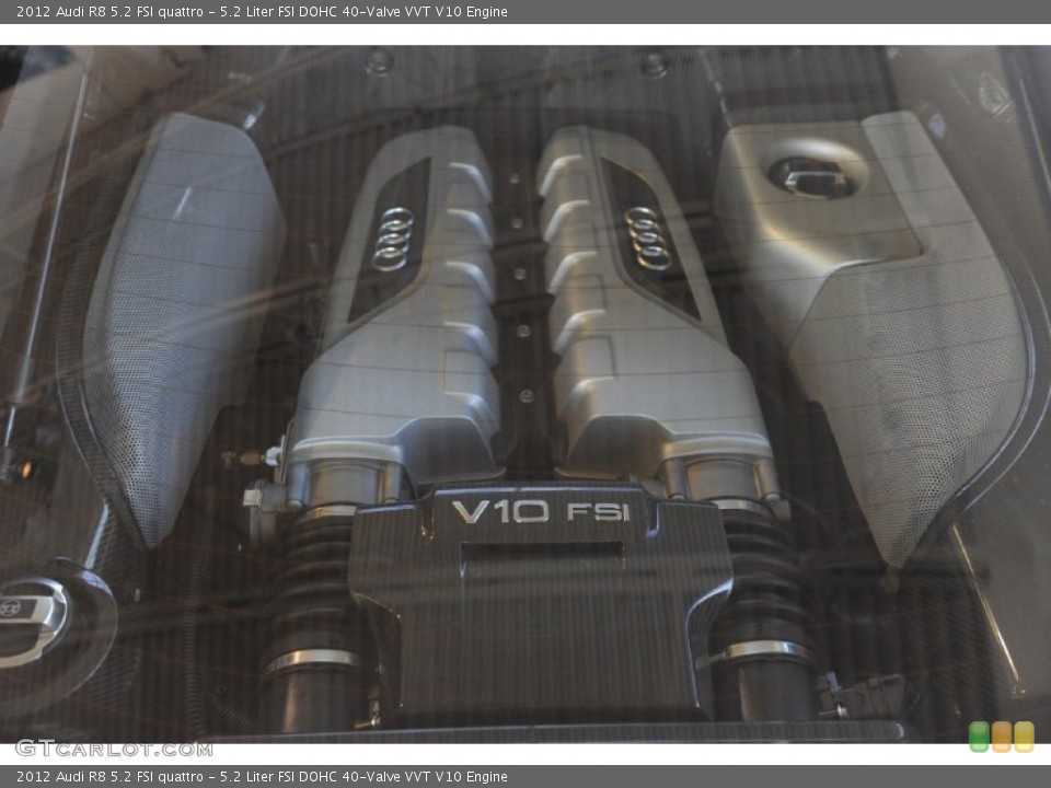 5.2 Liter FSI DOHC 40-Valve VVT V10 Engine for the 2012 Audi R8 #59876387