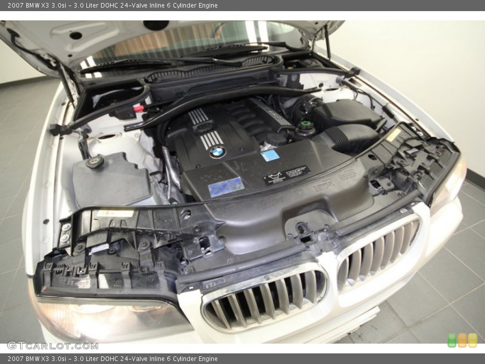 3.0 Liter DOHC 24-Valve Inline 6 Cylinder Engine for the 2007 BMW X3 #59883533