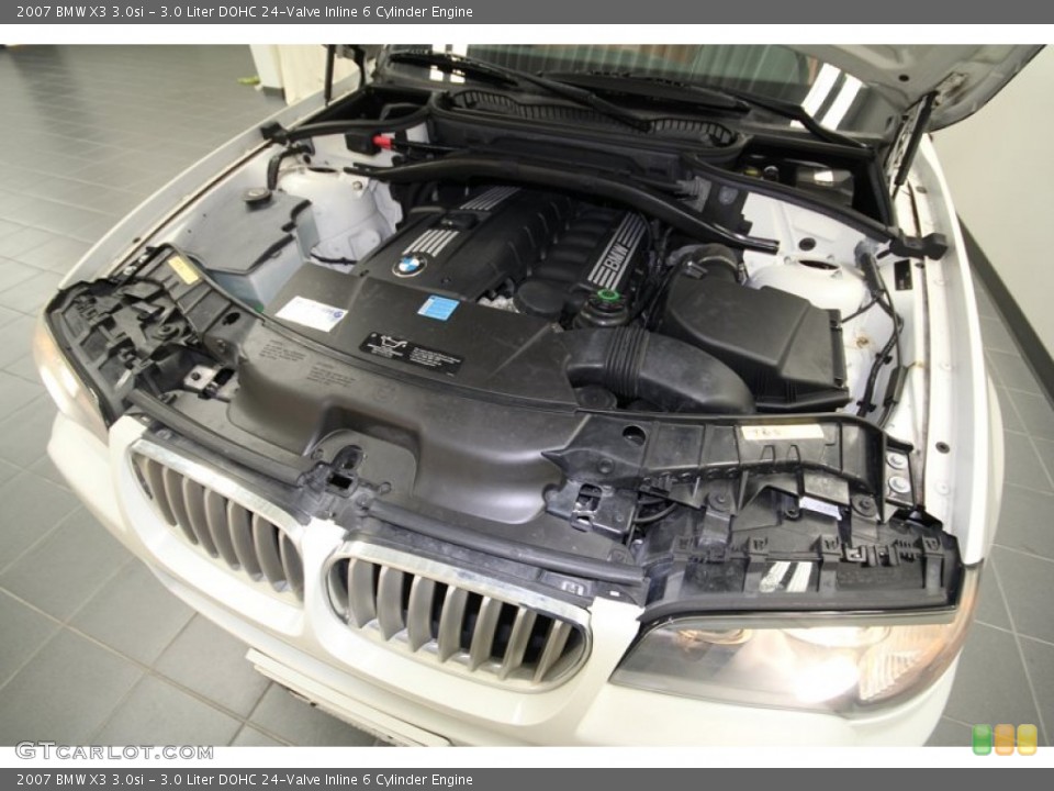 3.0 Liter DOHC 24-Valve Inline 6 Cylinder Engine for the 2007 BMW X3 #59883539