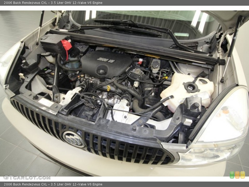 3.5 Liter OHV 12-Valve V6 Engine for the 2006 Buick Rendezvous #59885332