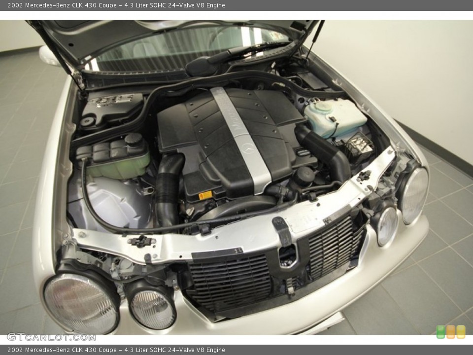 4.3 Liter SOHC 24-Valve V8 Engine for the 2002 Mercedes-Benz CLK #59885603
