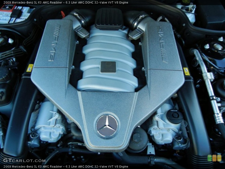 6.3 Liter AMG DOHC 32-Valve VVT V8 Engine for the 2009 Mercedes-Benz SL #59887967