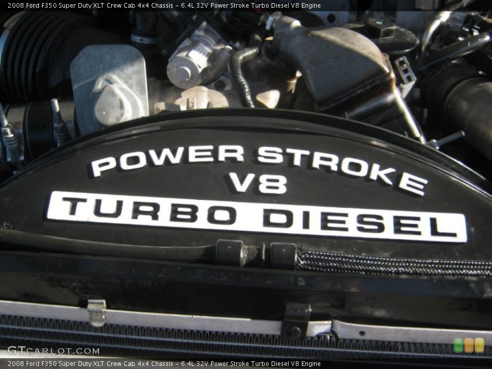6.4L 32V Power Stroke Turbo Diesel V8 Engine for the 2008 Ford F350 Super Duty #59890110